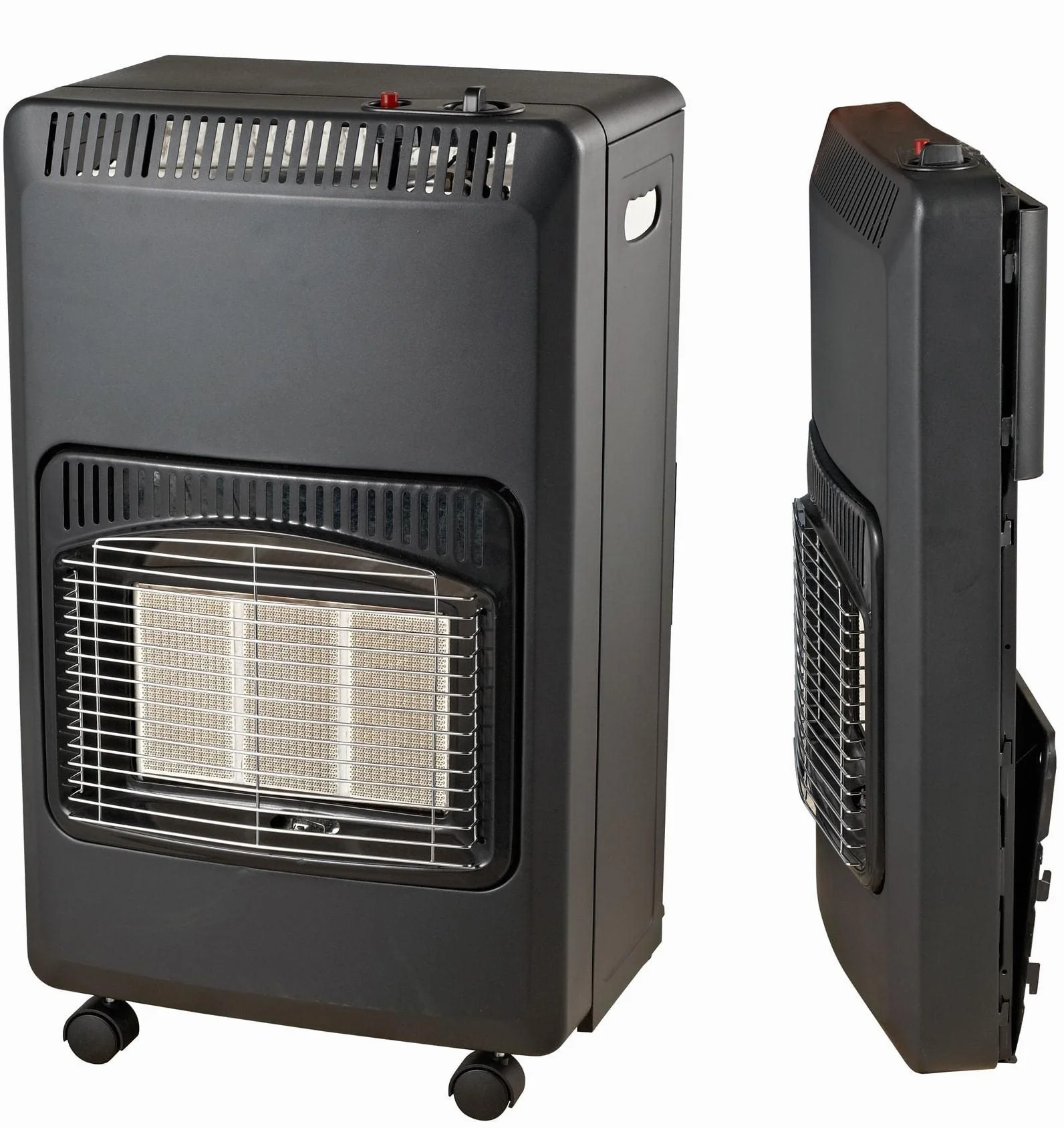 Stufa A Gas Gpl Zephir ZGS41100 3 Liveli Di Fiamma Infrarossi Pieghevole 4,2 Kw Bombola Da 15 Kg Nero (Ricondizionato)